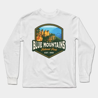 blue mountains national park Long Sleeve T-Shirt